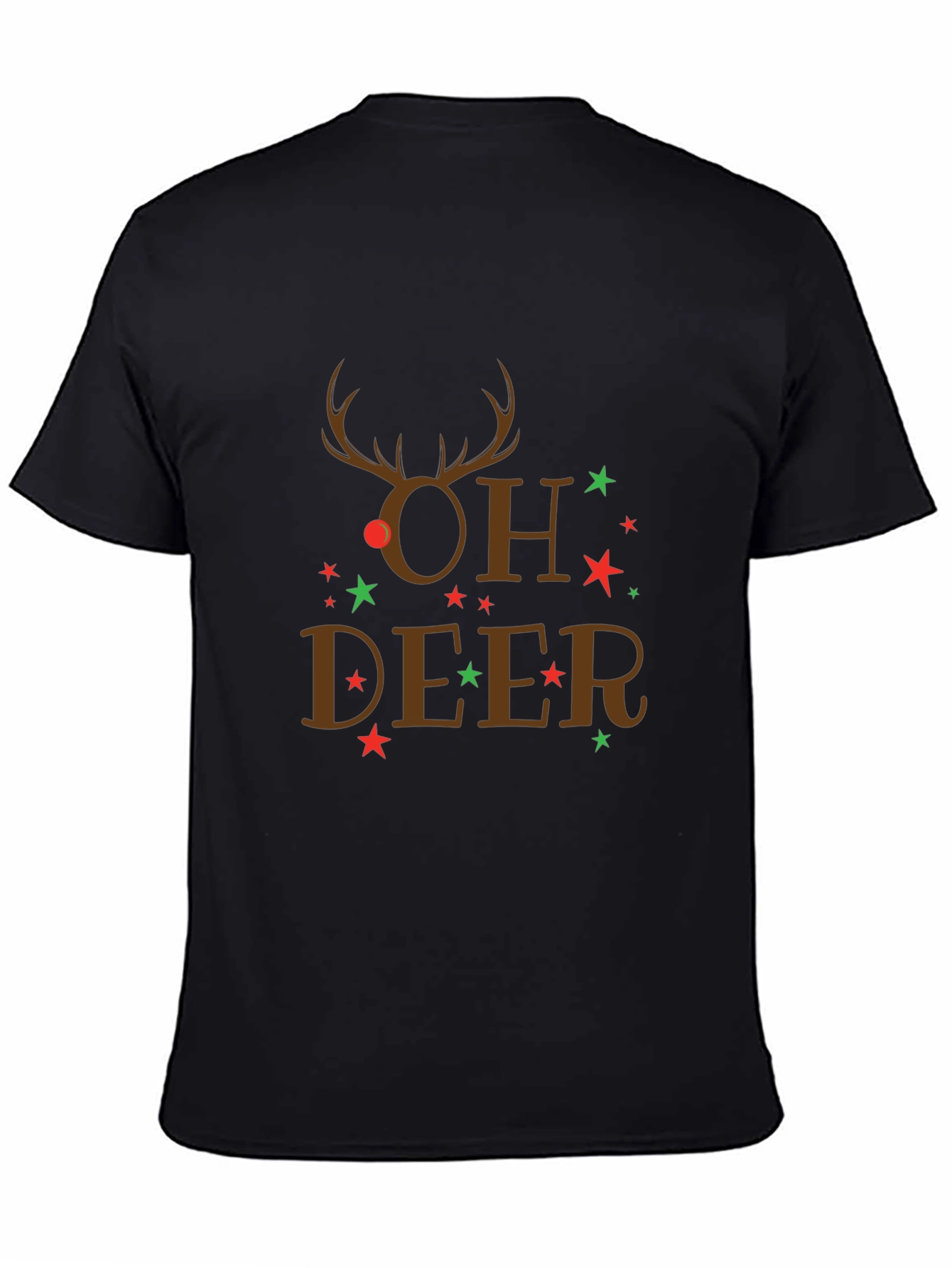 Funny Christmas Graphic T-Shirt - Oh Deer