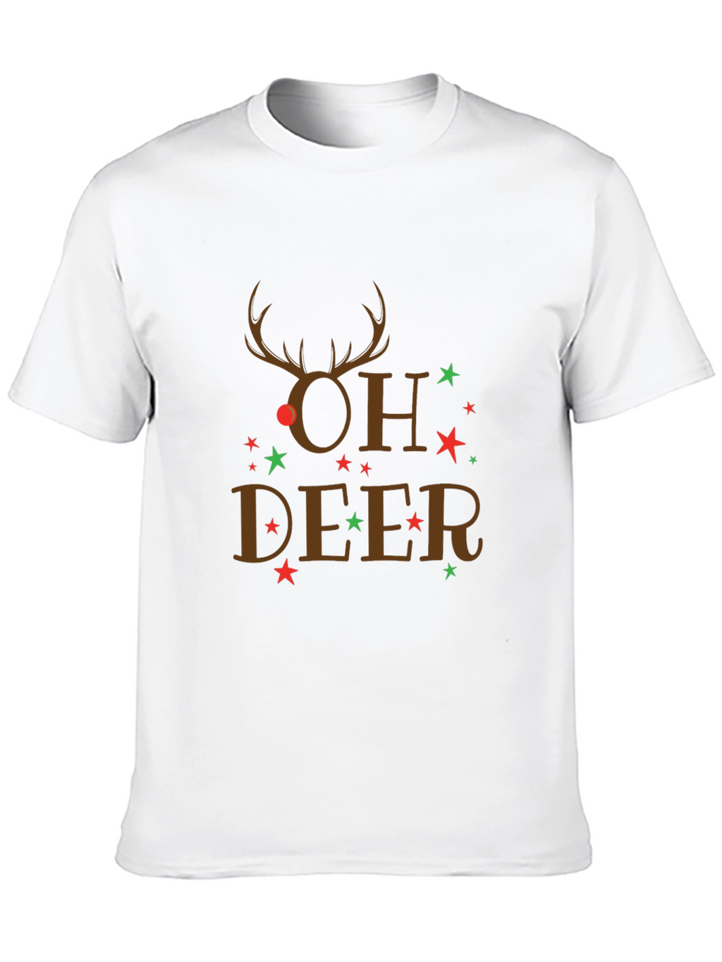 Funny Christmas Graphic T-Shirt - Oh Deer