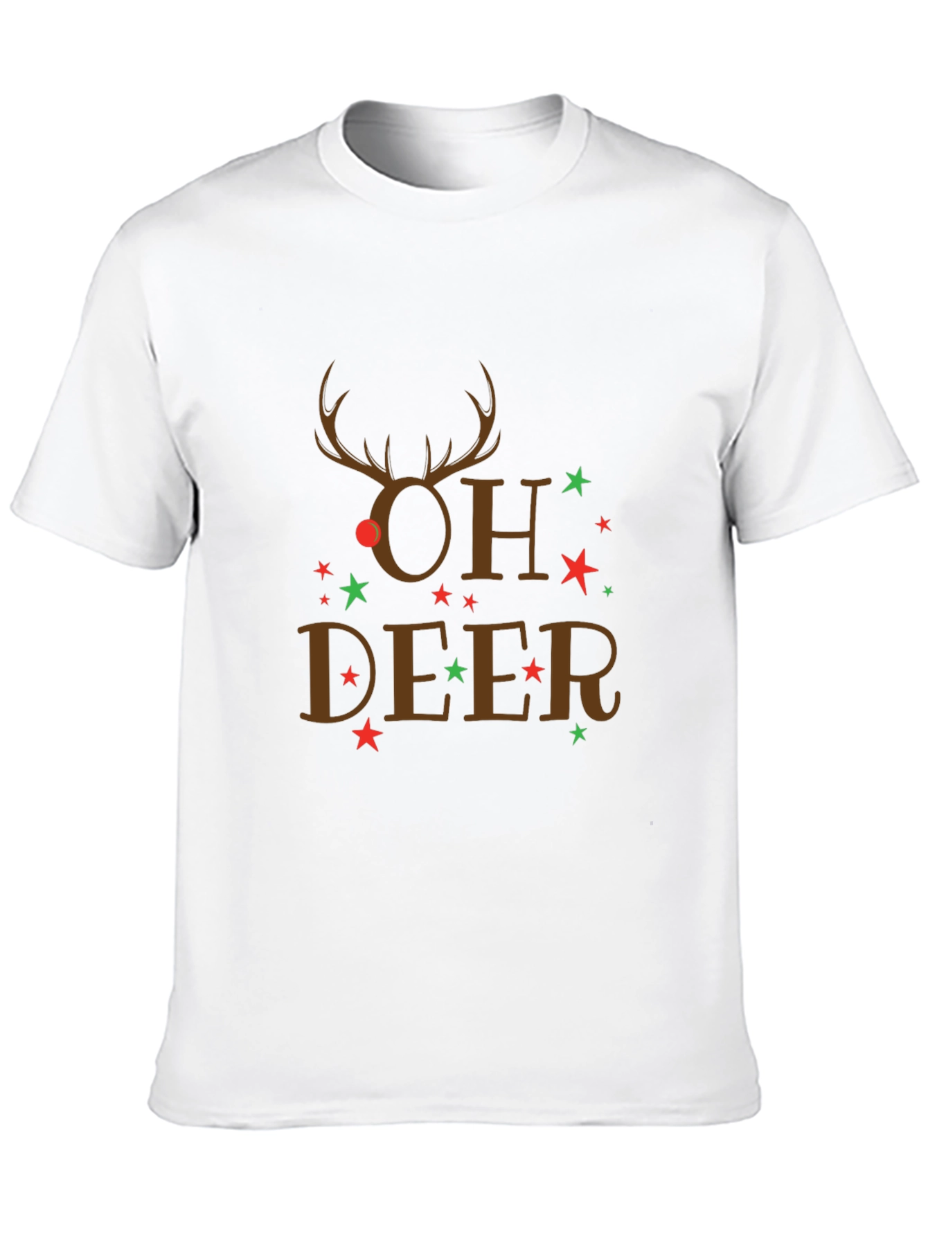 Funny Christmas Graphic T-Shirt - Oh Deer