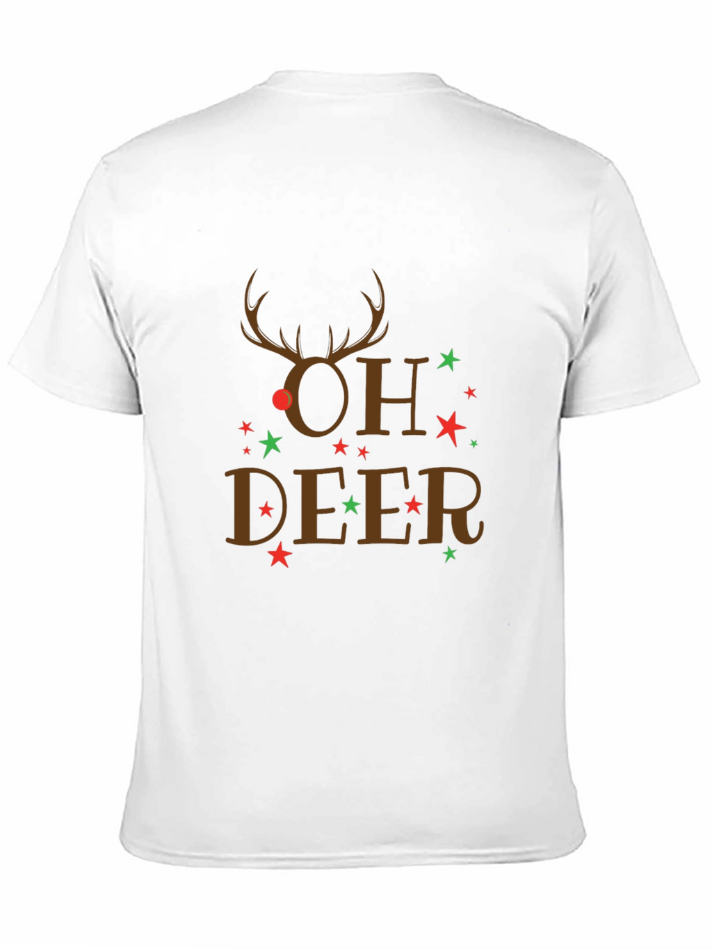 Funny Christmas Graphic T-Shirt - Oh Deer