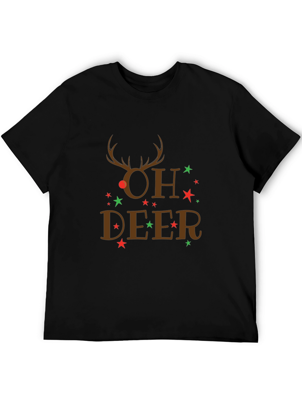 Funny Christmas Graphic T-Shirt - Oh Deer