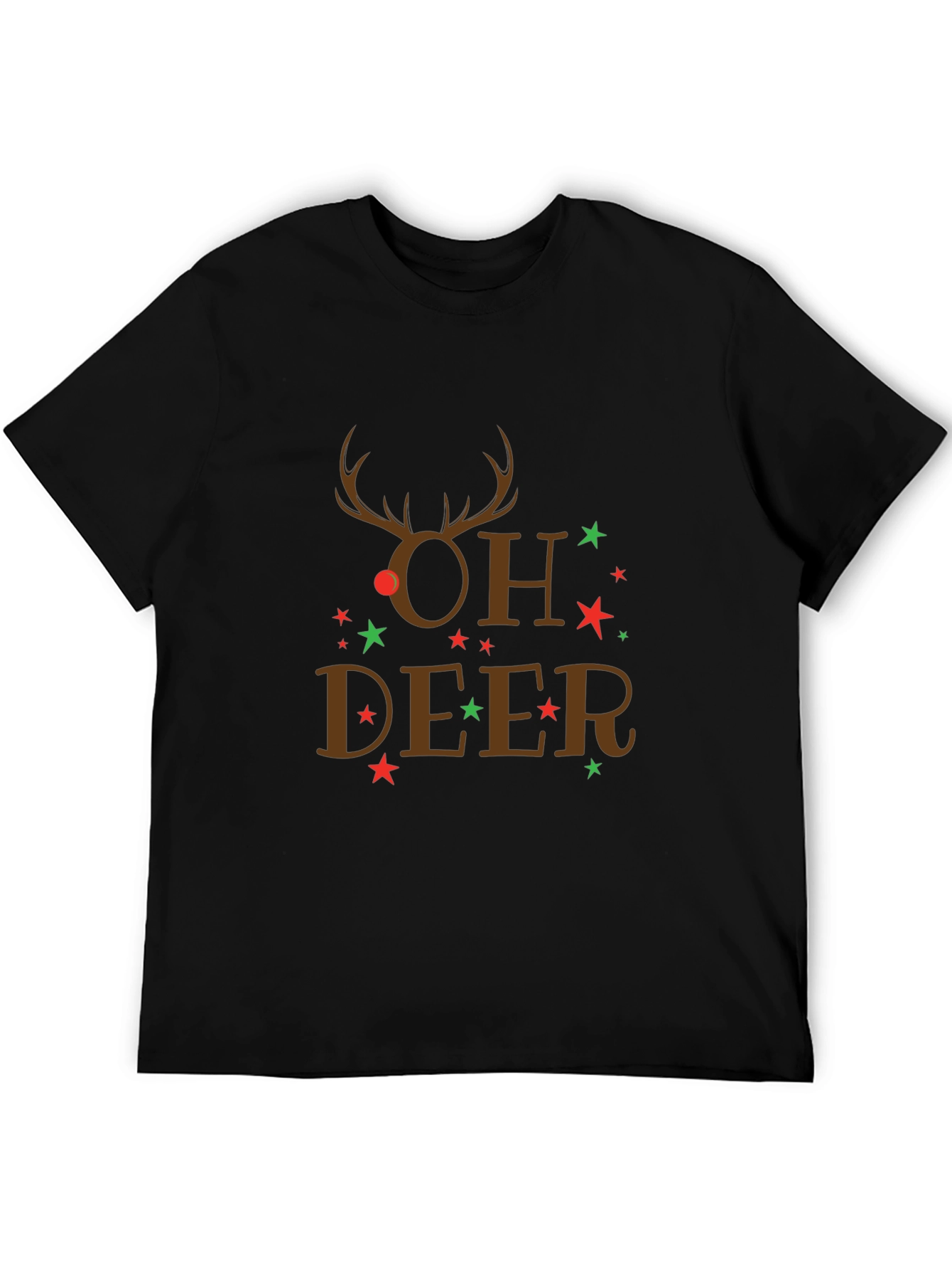 Funny Christmas Graphic T-Shirt - Oh Deer