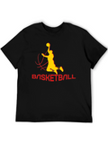 Basketball Graphic Tee - Stylish Comfort