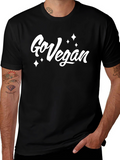 Go Vegan T-Shirt - Stylish Graphic Tee