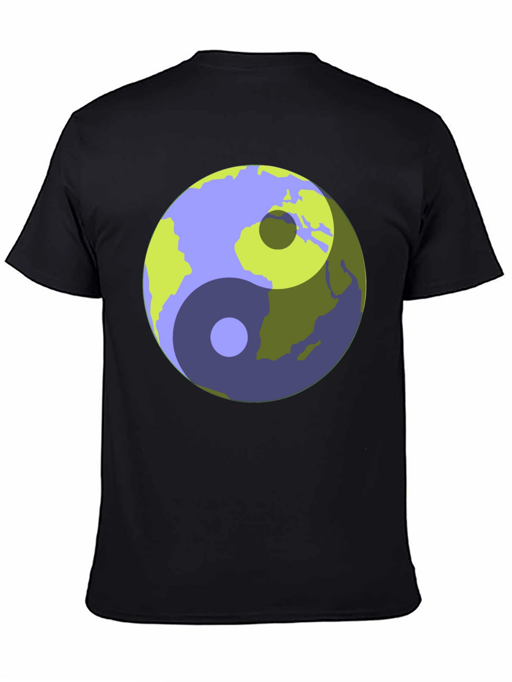 Yin Yang Earth Graphic T-Shirt
