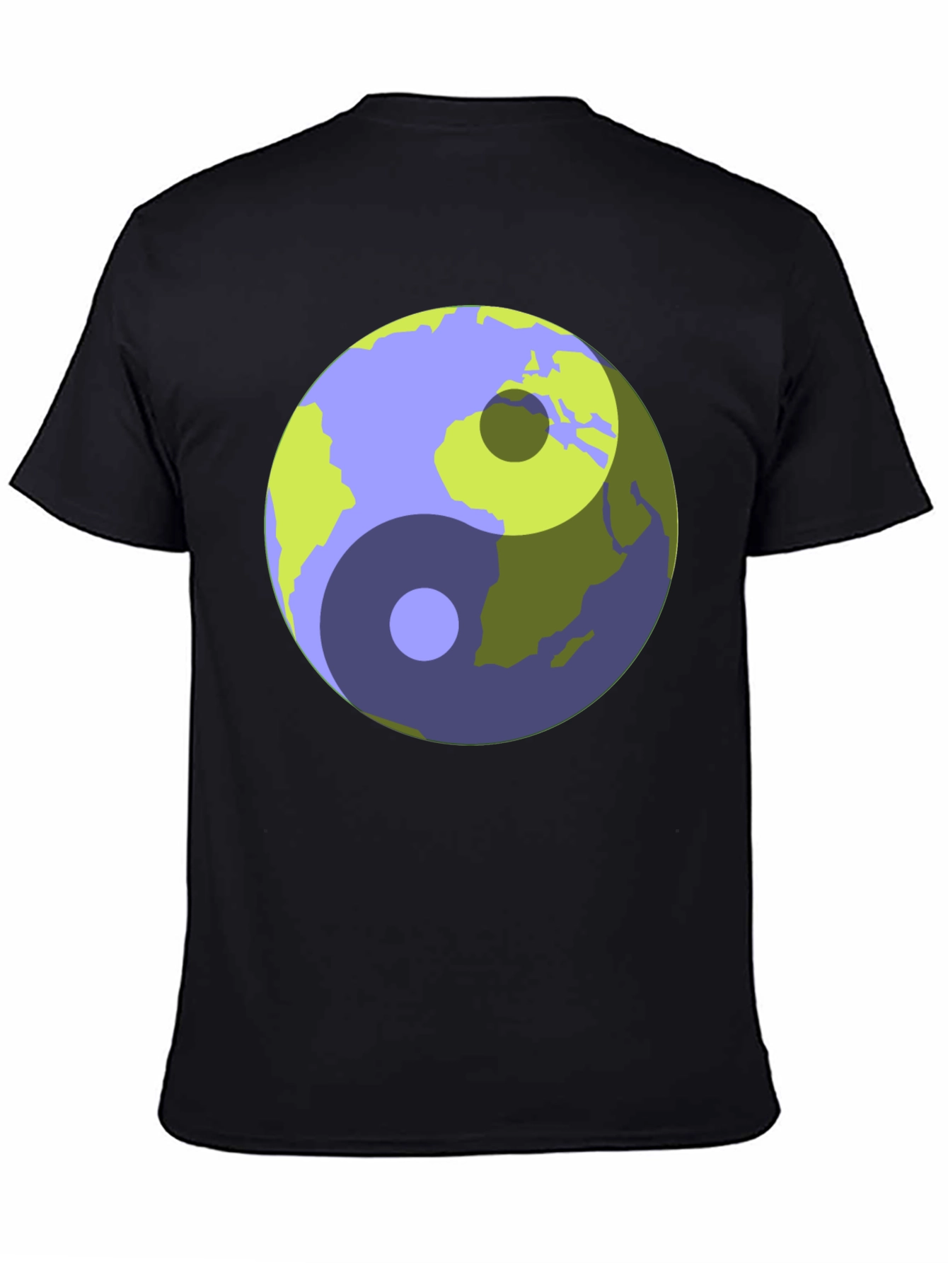 Yin Yang Earth Graphic T-Shirt