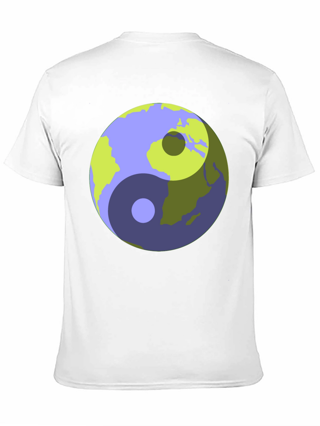 Yin Yang Earth Graphic T-Shirt