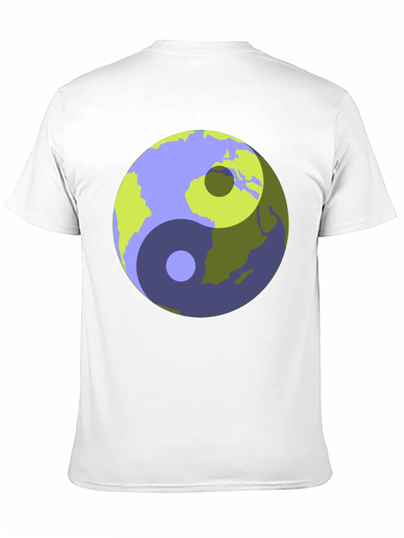 Yin Yang Earth Graphic T-Shirt