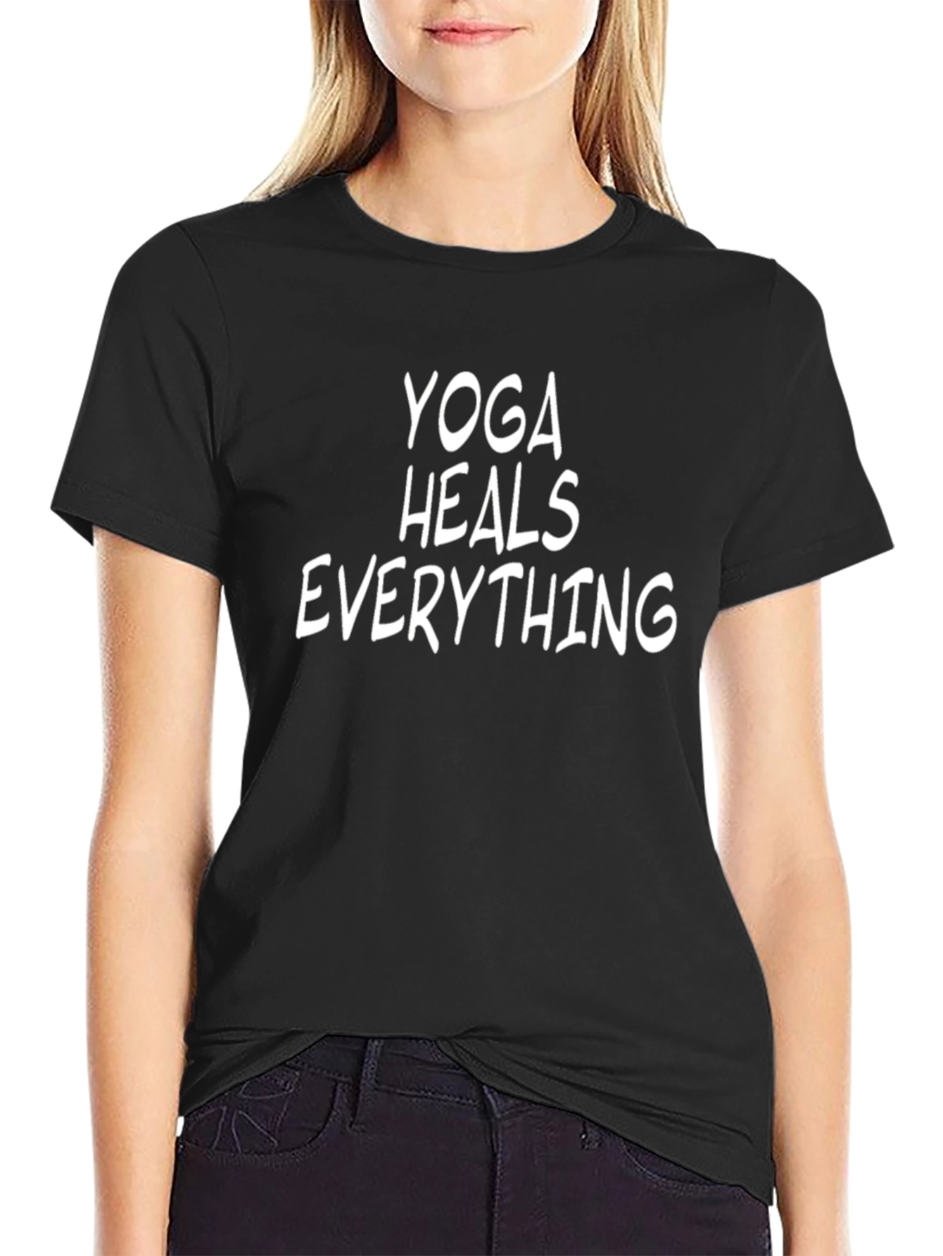 Yoga Heals Everything Graphic Tee
