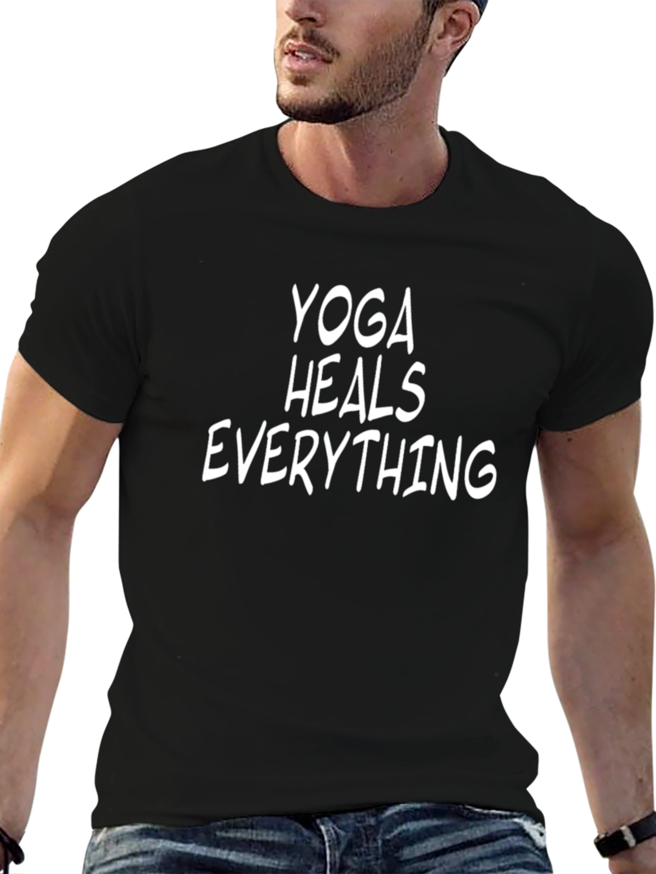 Yoga Heals Everything Graphic Tee