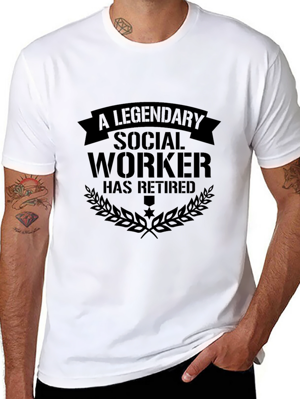 Legendary Social Worker Retirement T-Shirt