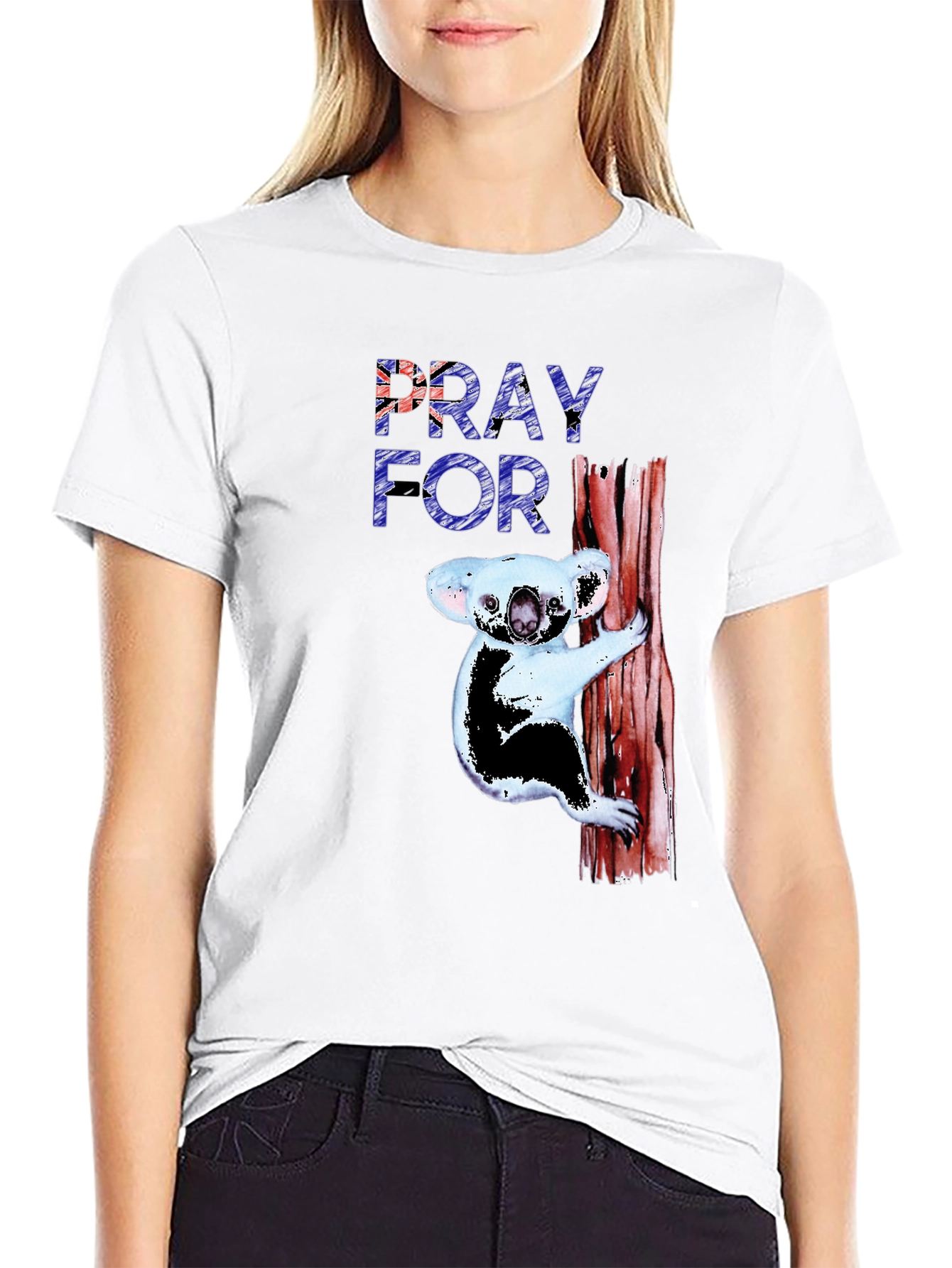 Pray for Australia Koala T-Shirt