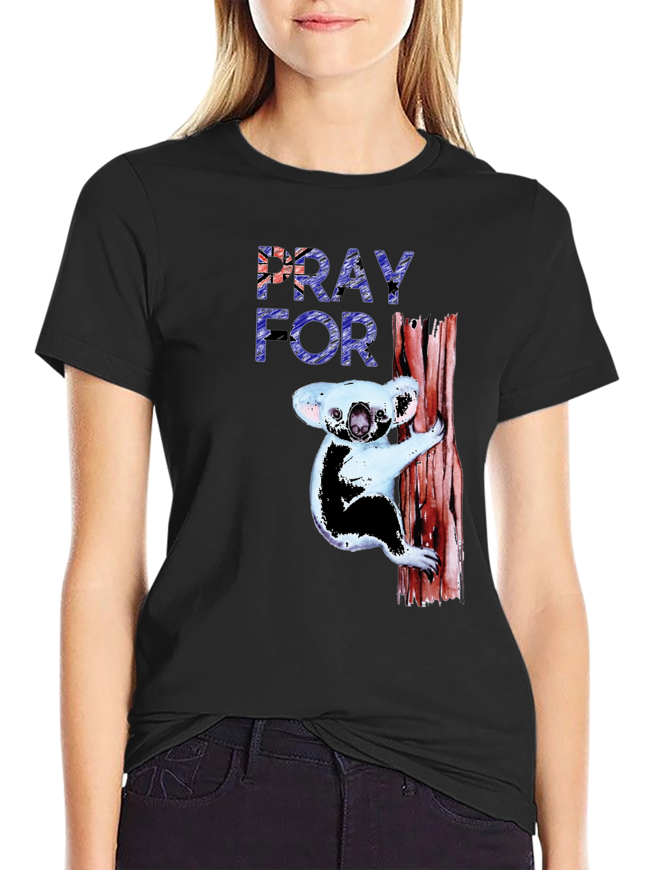 Pray for Australia Koala T-Shirt