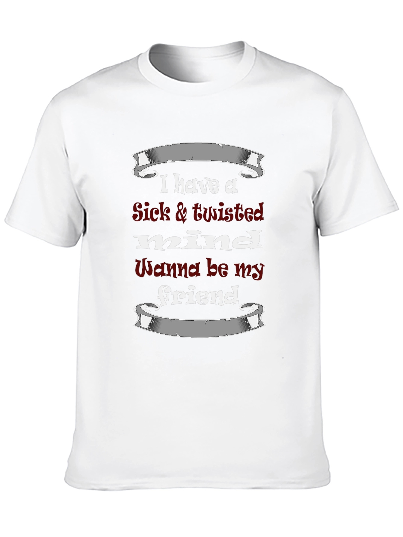 Twisted Mind Graphic Tee - Funny Slogan T-Shirt