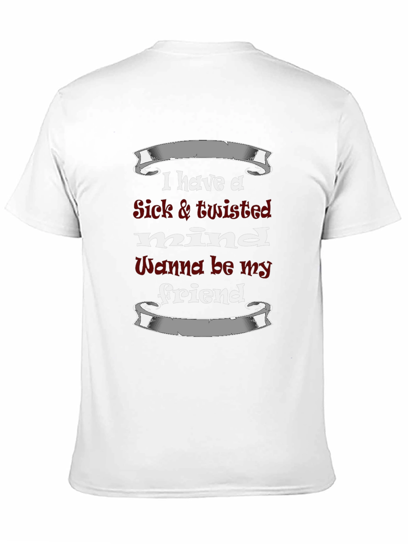 Twisted Mind Graphic Tee - Funny Slogan T-Shirt
