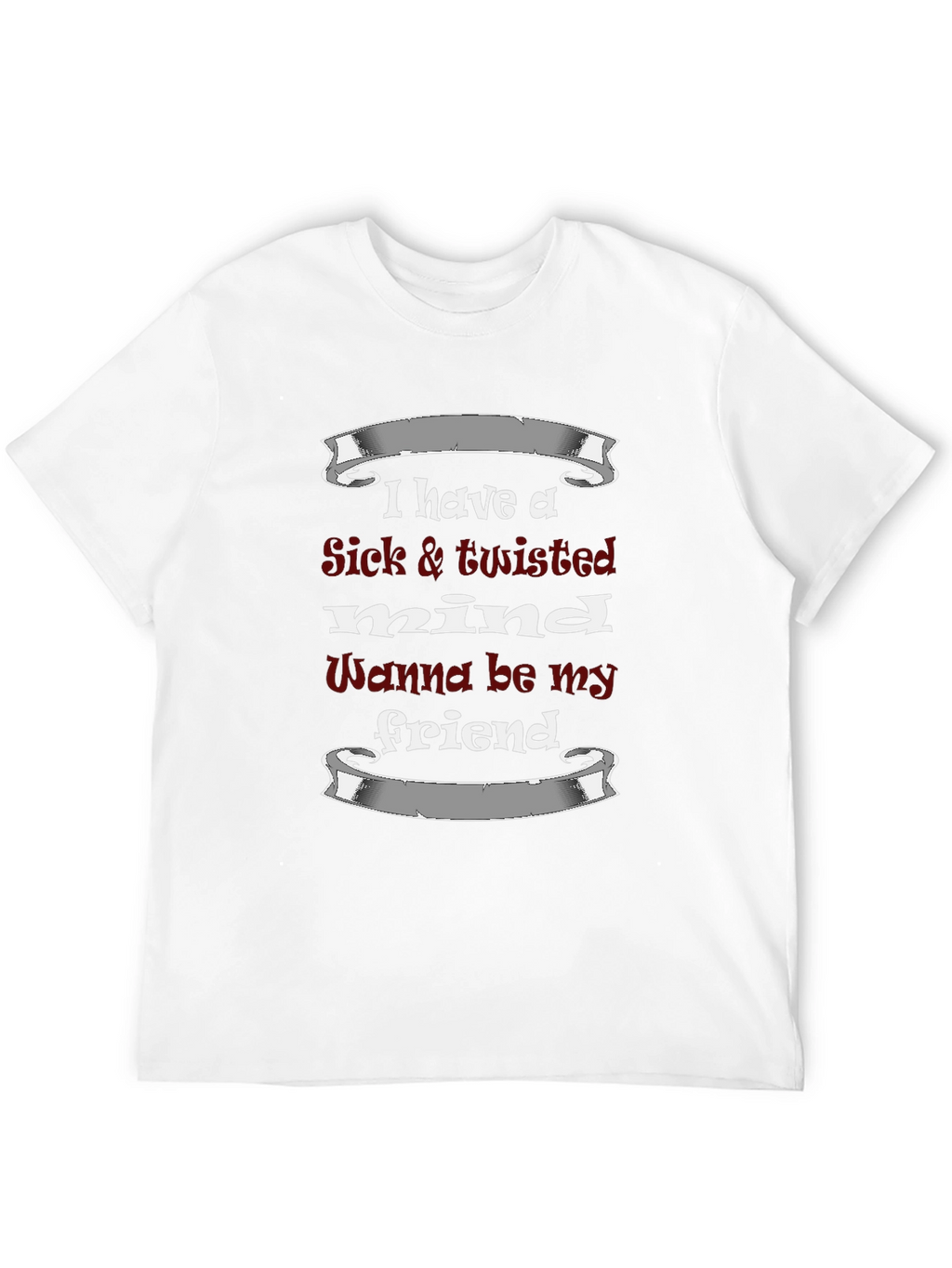 Twisted Mind Graphic Tee - Funny Slogan T-Shirt