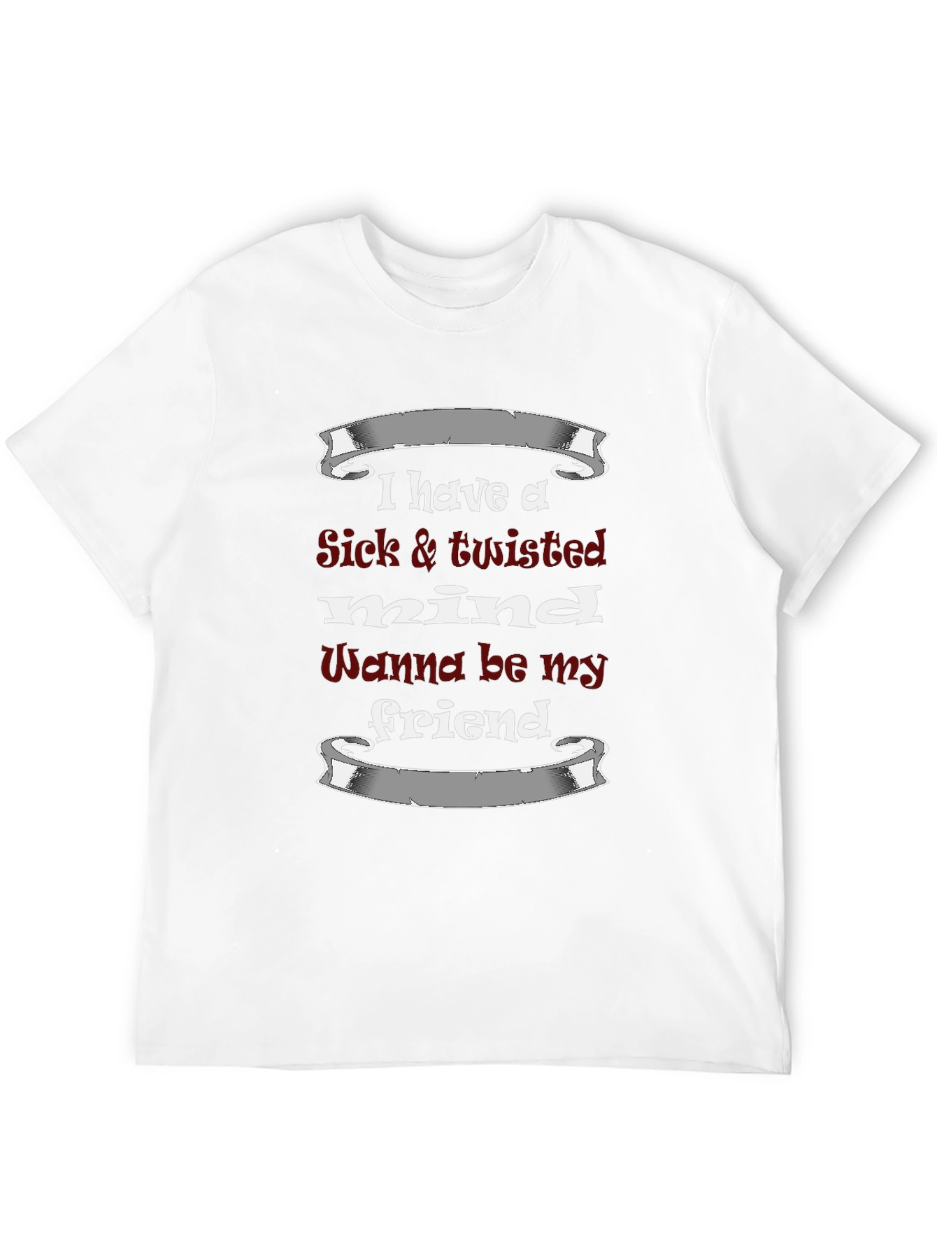 Twisted Mind Graphic Tee - Funny Slogan T-Shirt