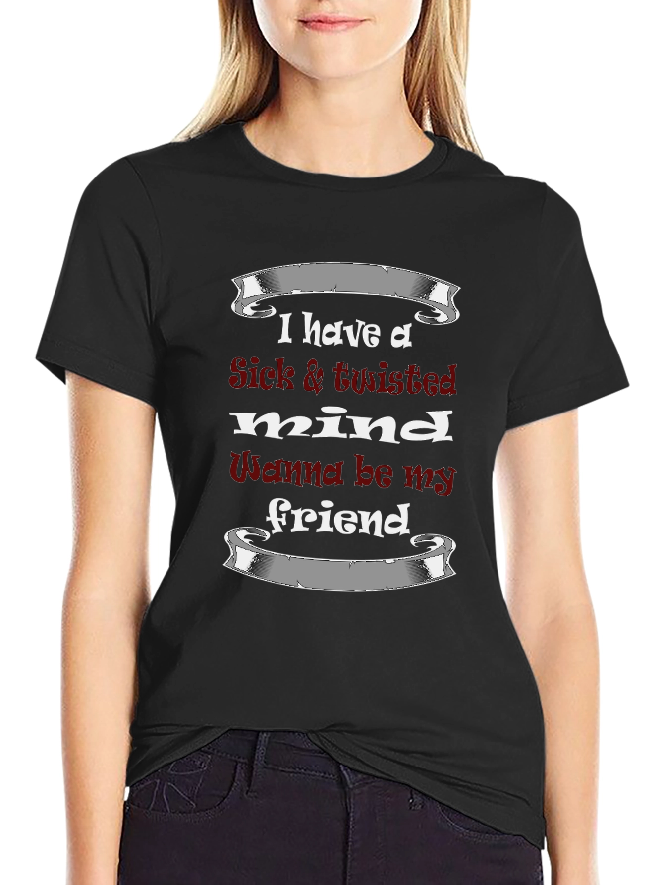 Twisted Mind Graphic Tee - Funny Slogan T-Shirt