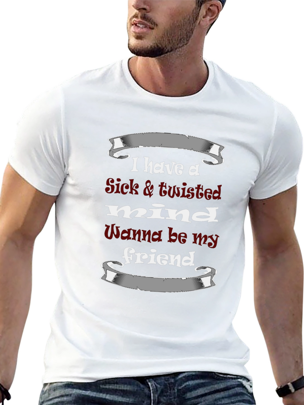 Twisted Mind Graphic Tee - Funny Slogan T-Shirt
