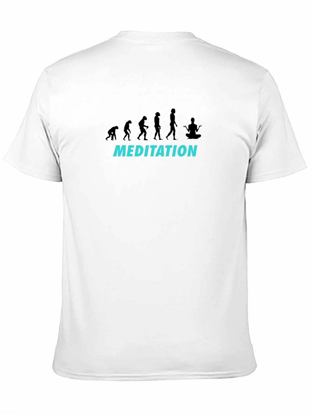Meditation Evolution Graphic T-Shirt
