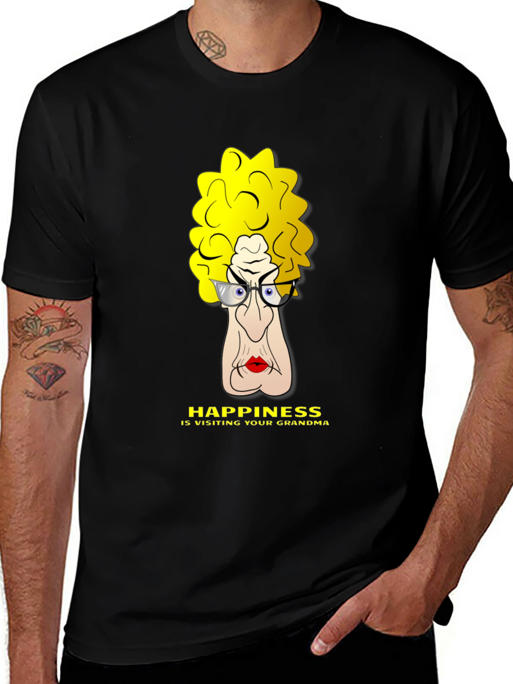 Happiness Visiting Grandma T-Shirt
