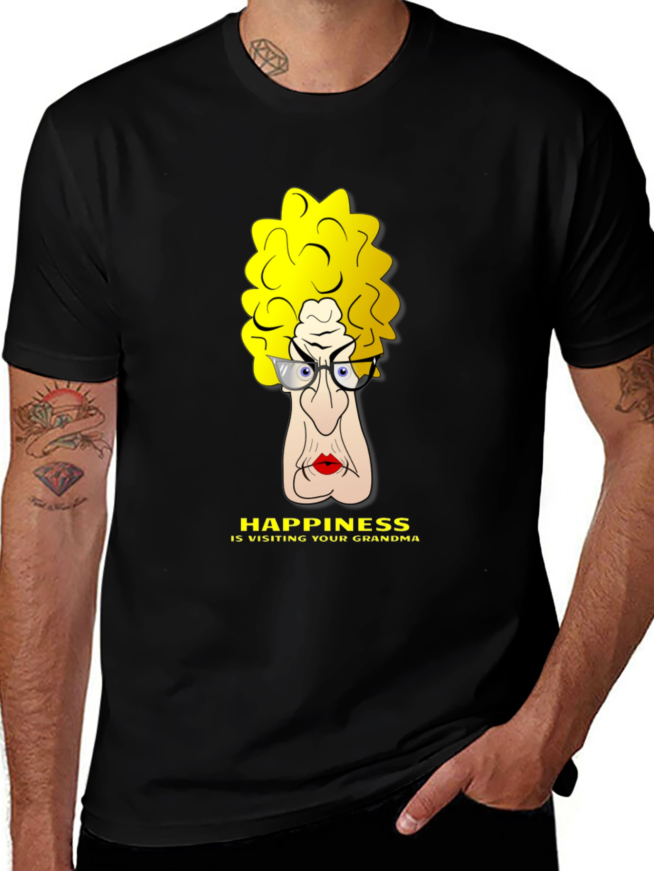 Happiness Visiting Grandma T-Shirt