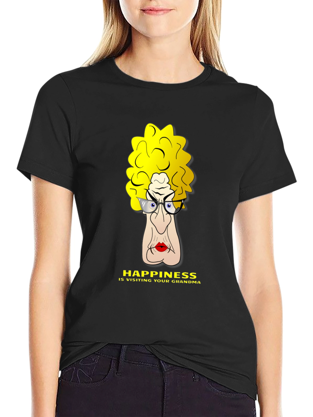Happiness Visiting Grandma T-Shirt