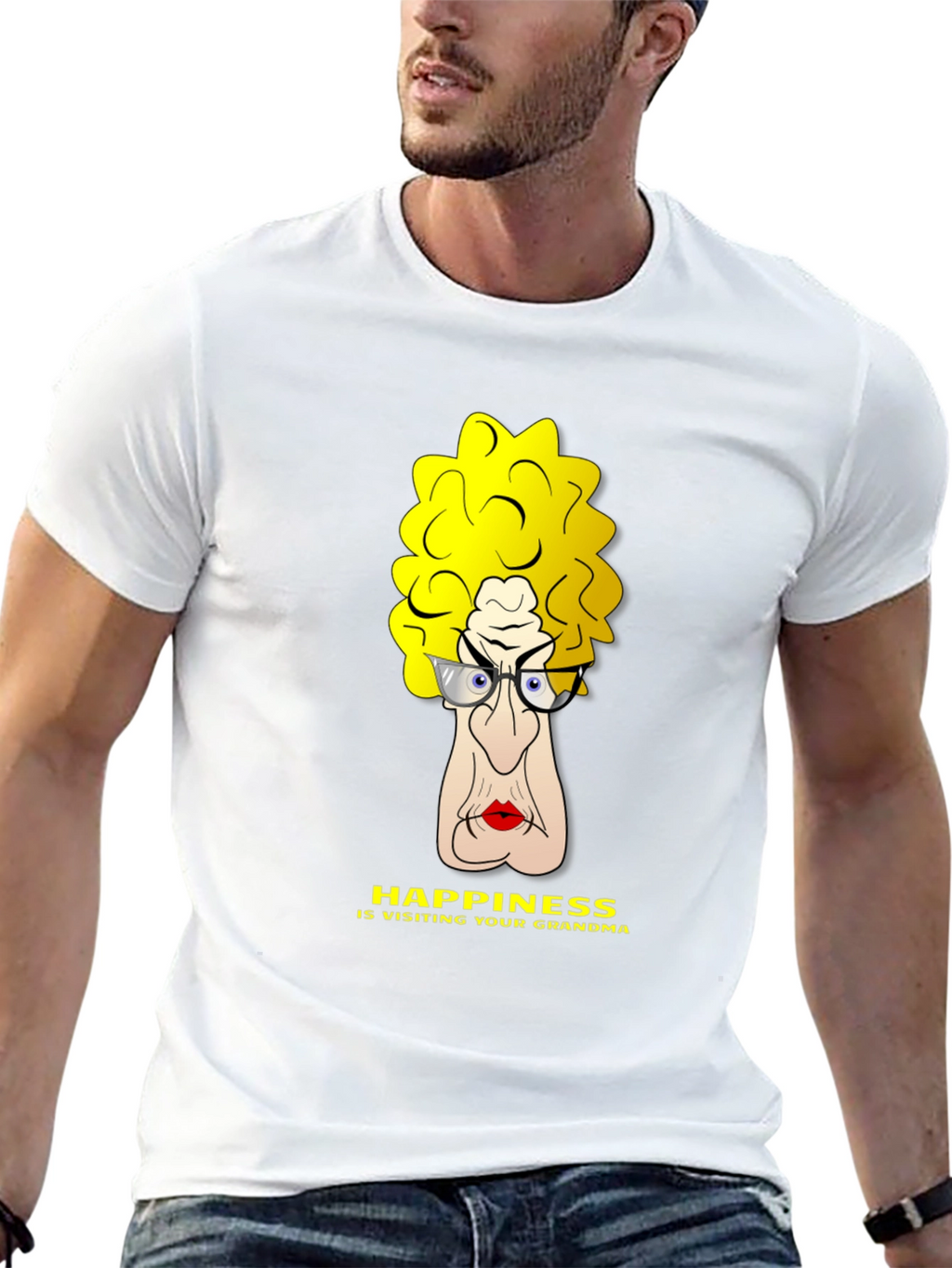 Happiness Visiting Grandma T-Shirt