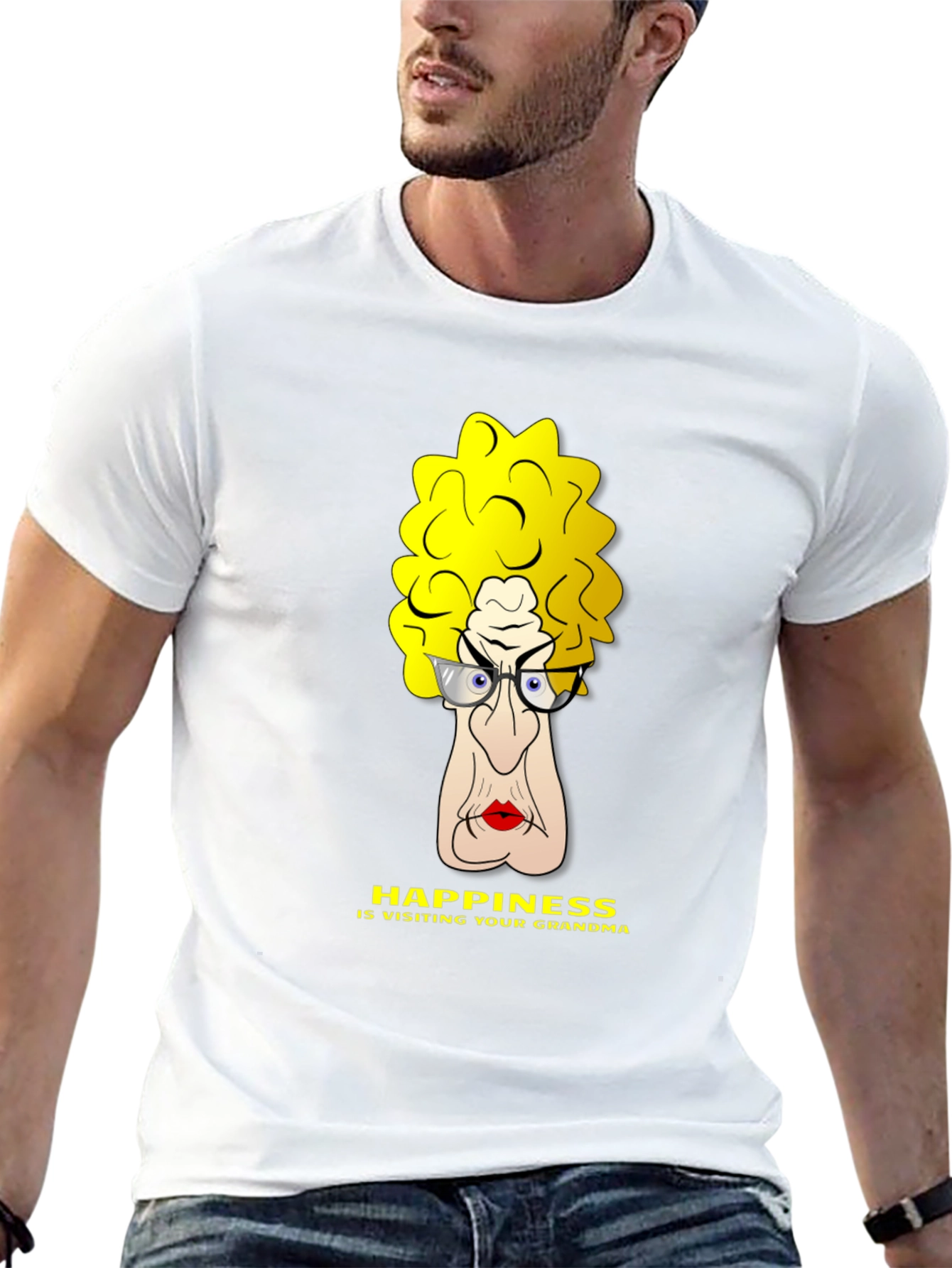 Happiness Visiting Grandma T-Shirt