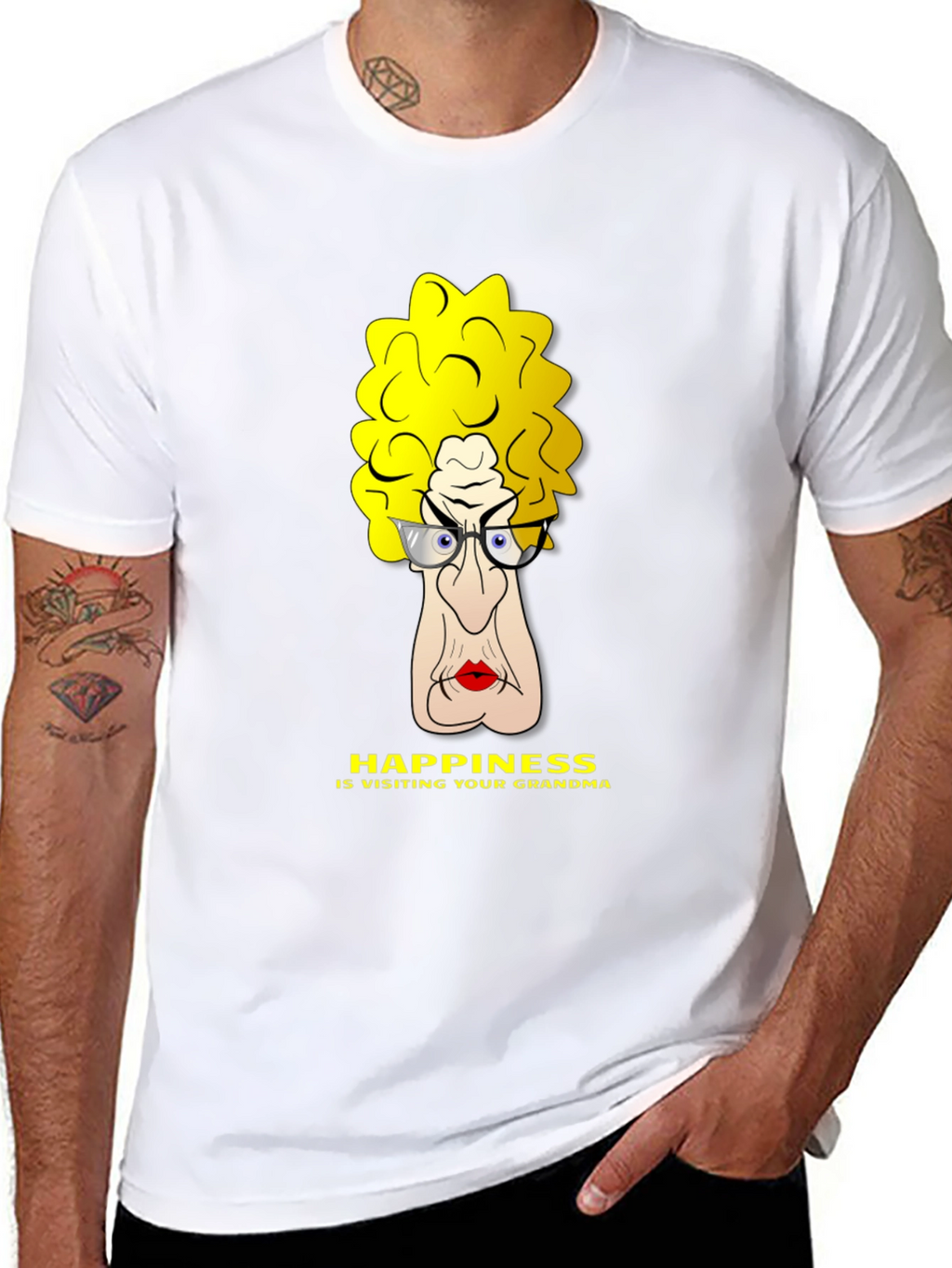 Happiness Visiting Grandma T-Shirt
