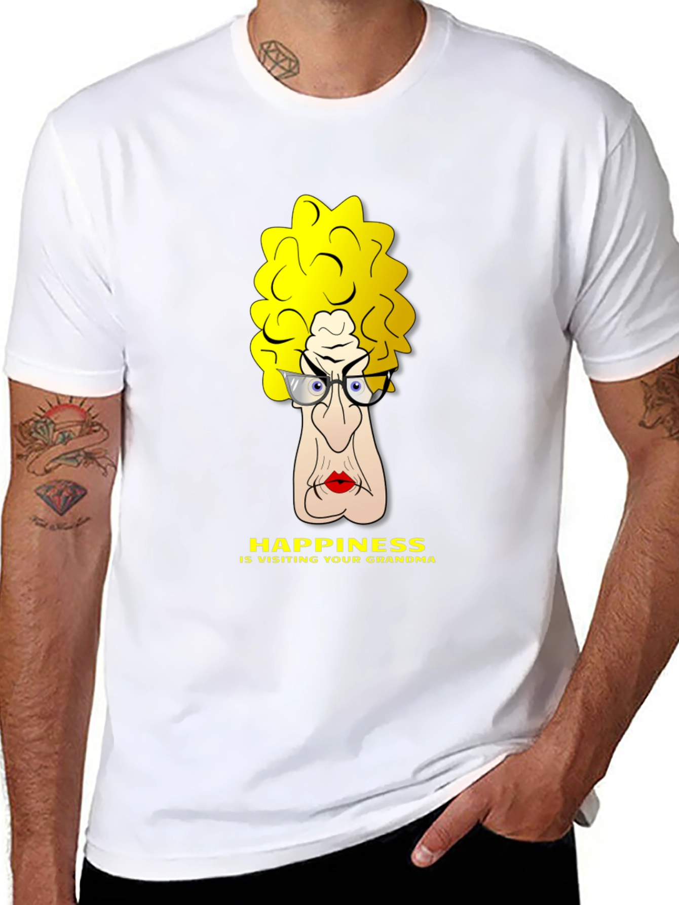 Happiness Visiting Grandma T-Shirt