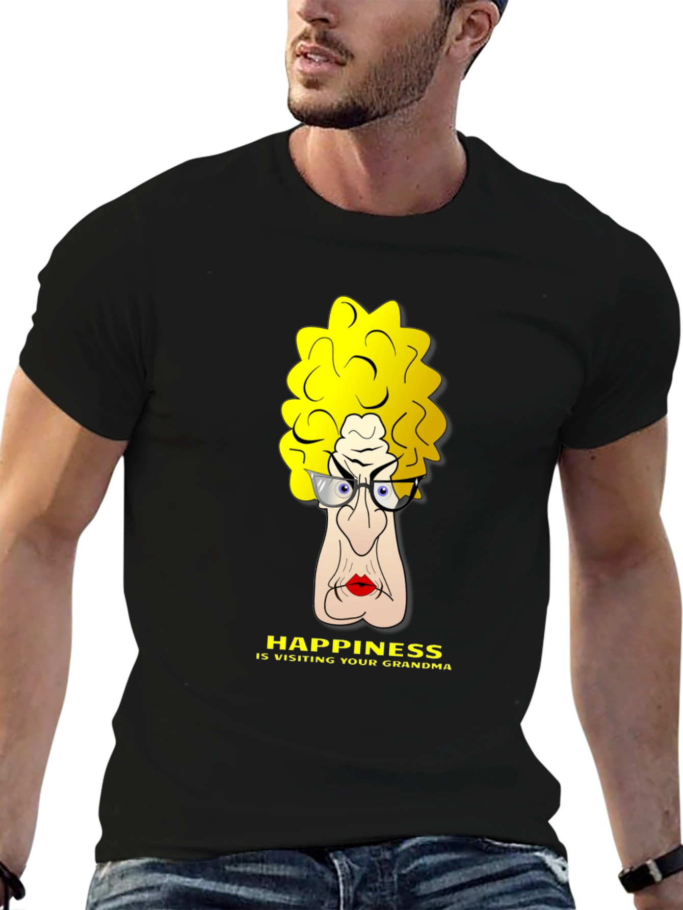 Happiness Visiting Grandma T-Shirt
