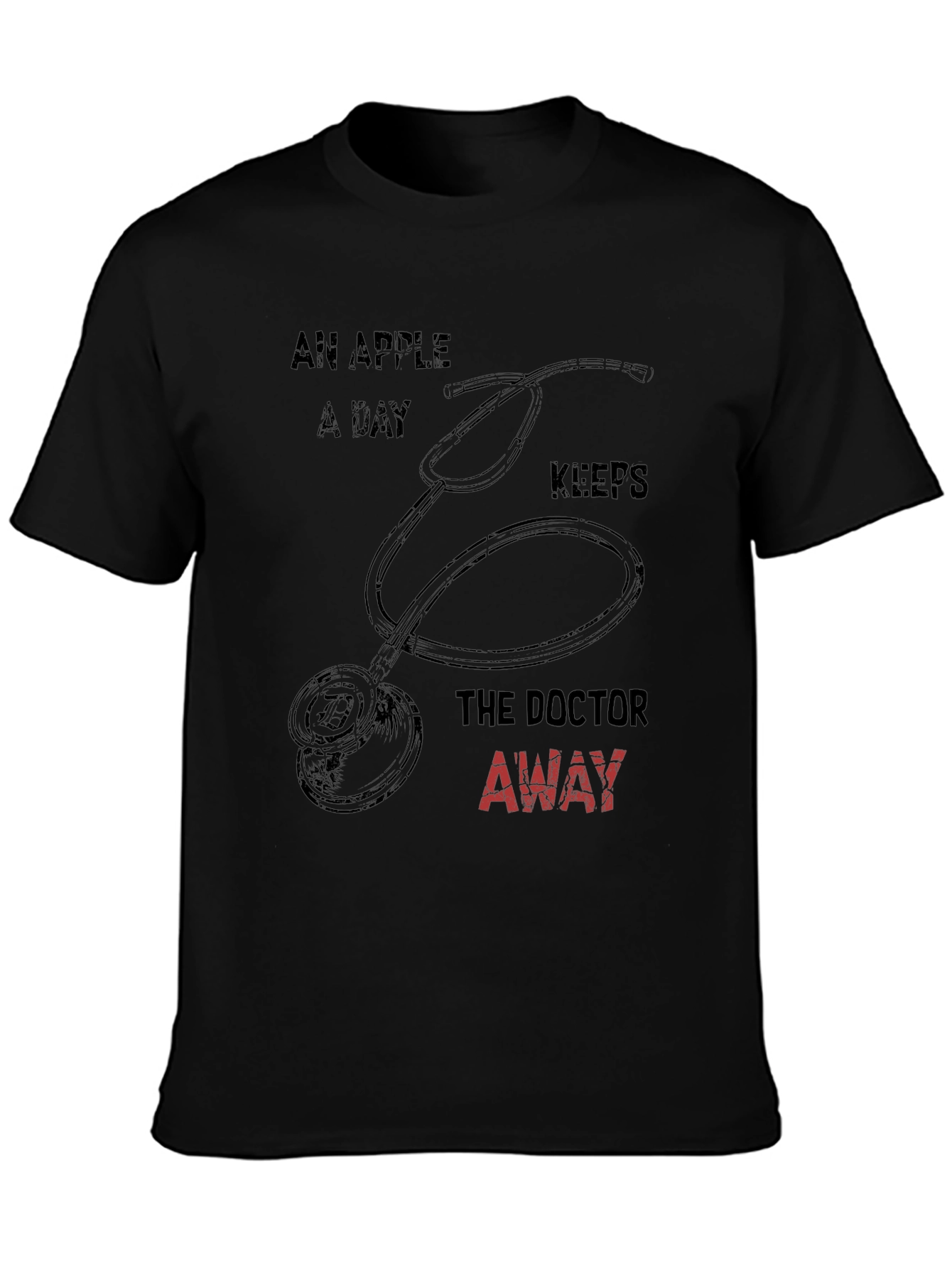 Funny Doctor T-Shirt: An Apple A Day
