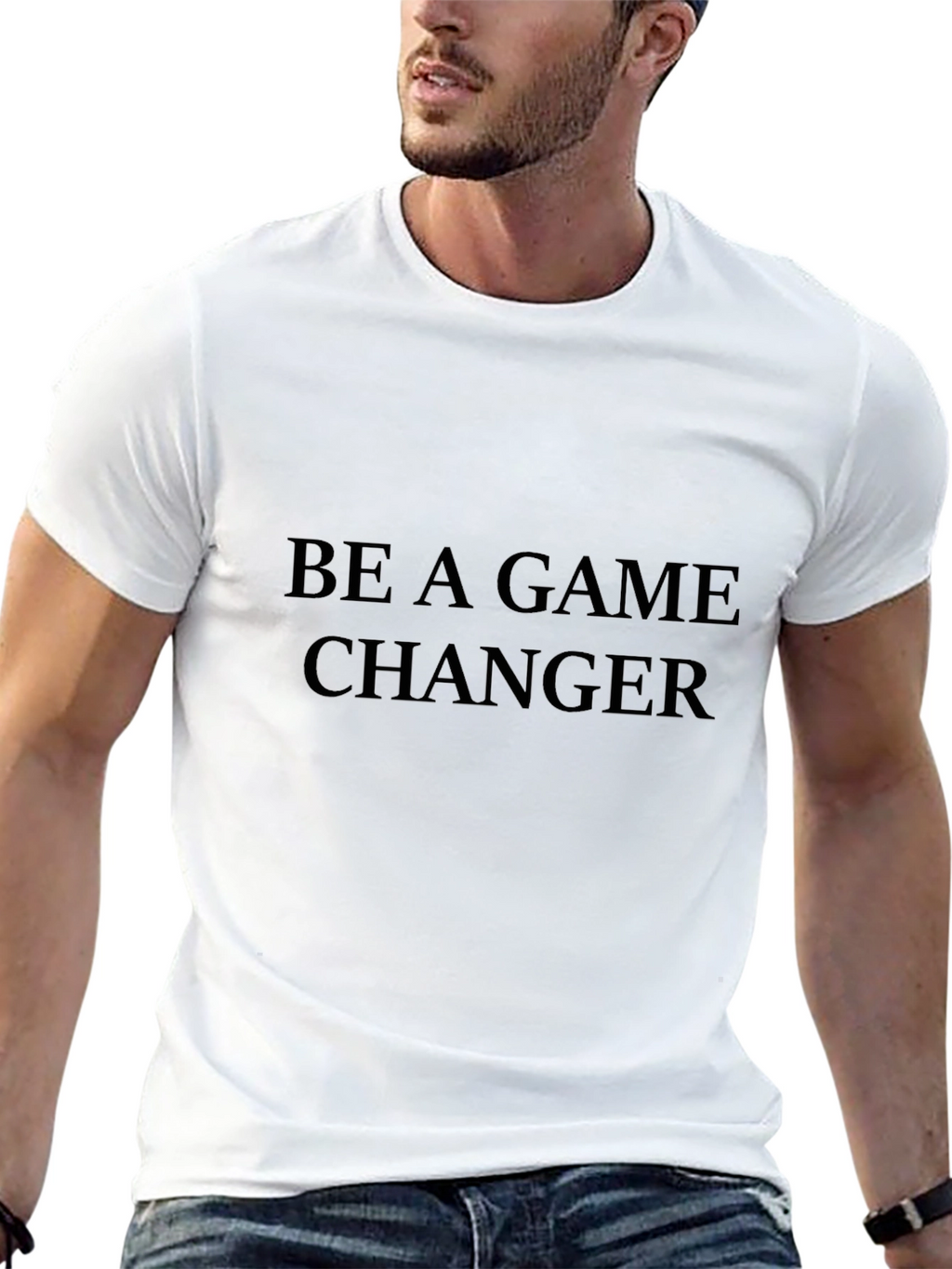 Be a Game Changer Black T-Shirt