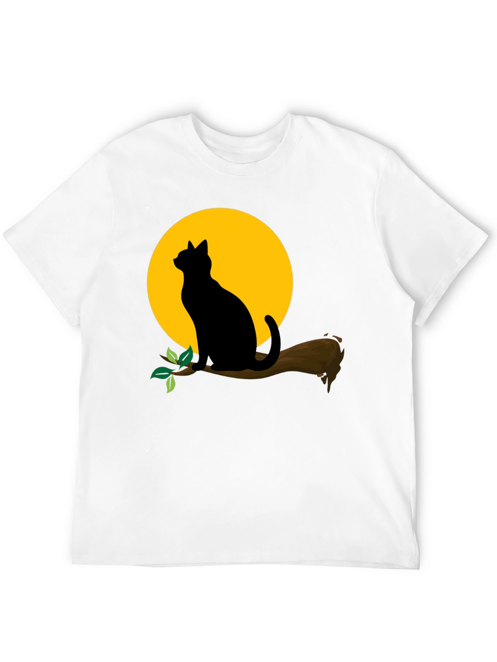 Black Cat Moon T-Shirt