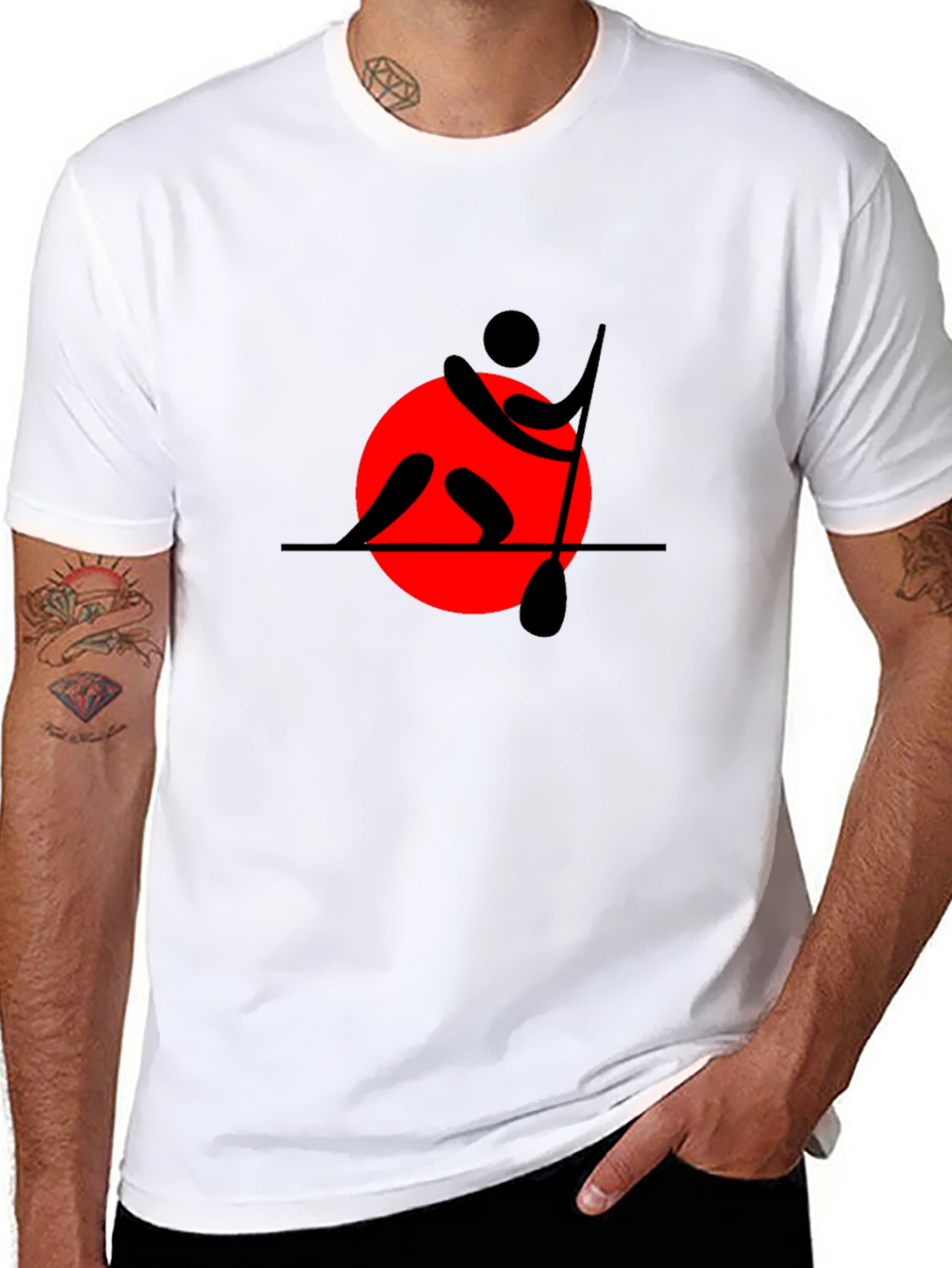 Stand-Up Paddle Boarding Graphic T-Shirt