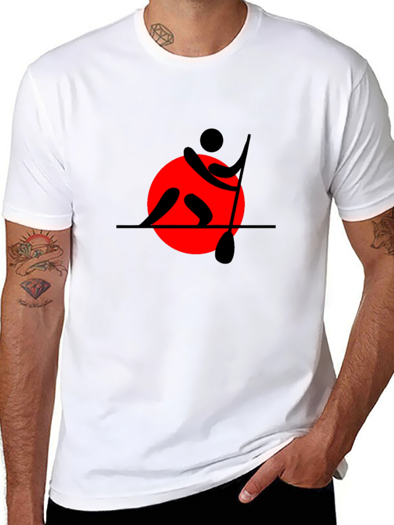 Stand-Up Paddle Boarding Graphic T-Shirt