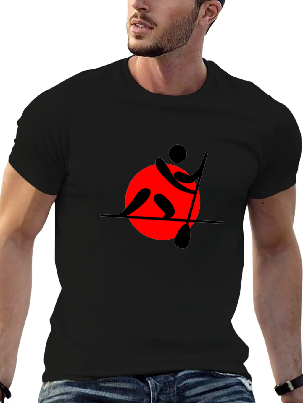 Stand-Up Paddle Boarding Graphic T-Shirt