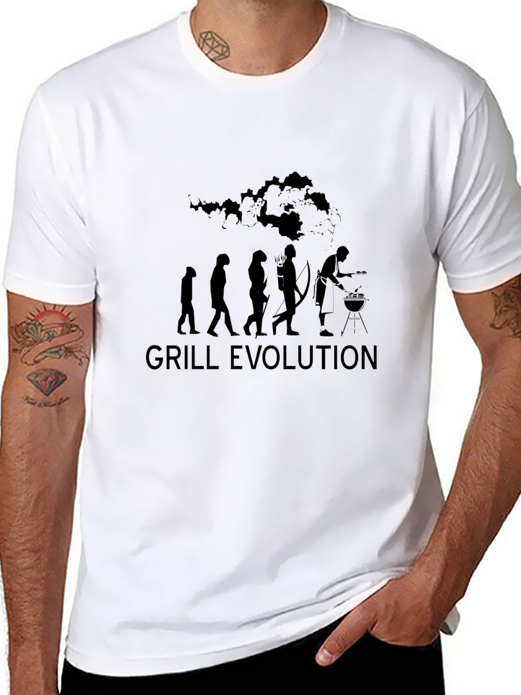 Grill Evolution Black Graphic Tee