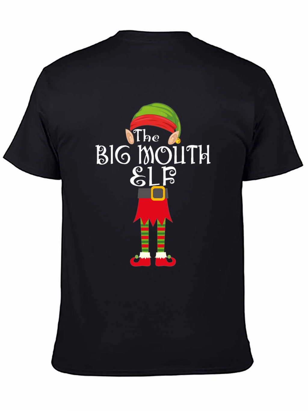 The Big Mouth Elf Christmas T-Shirt