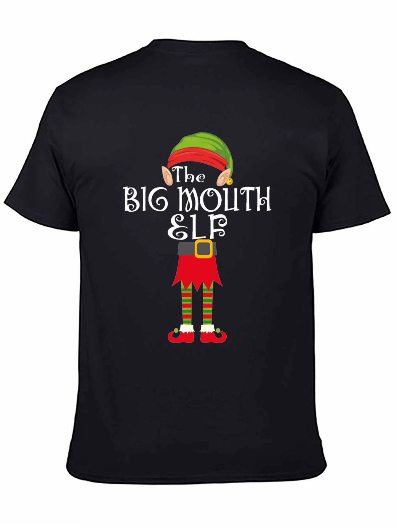 The Big Mouth Elf Christmas T-Shirt