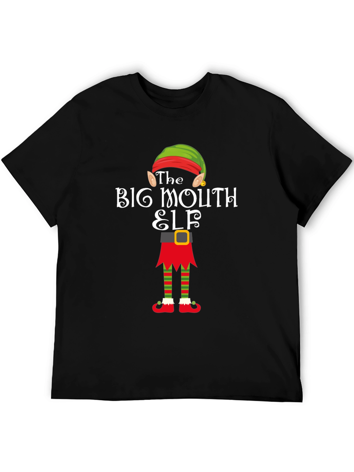 The Big Mouth Elf Christmas T-Shirt