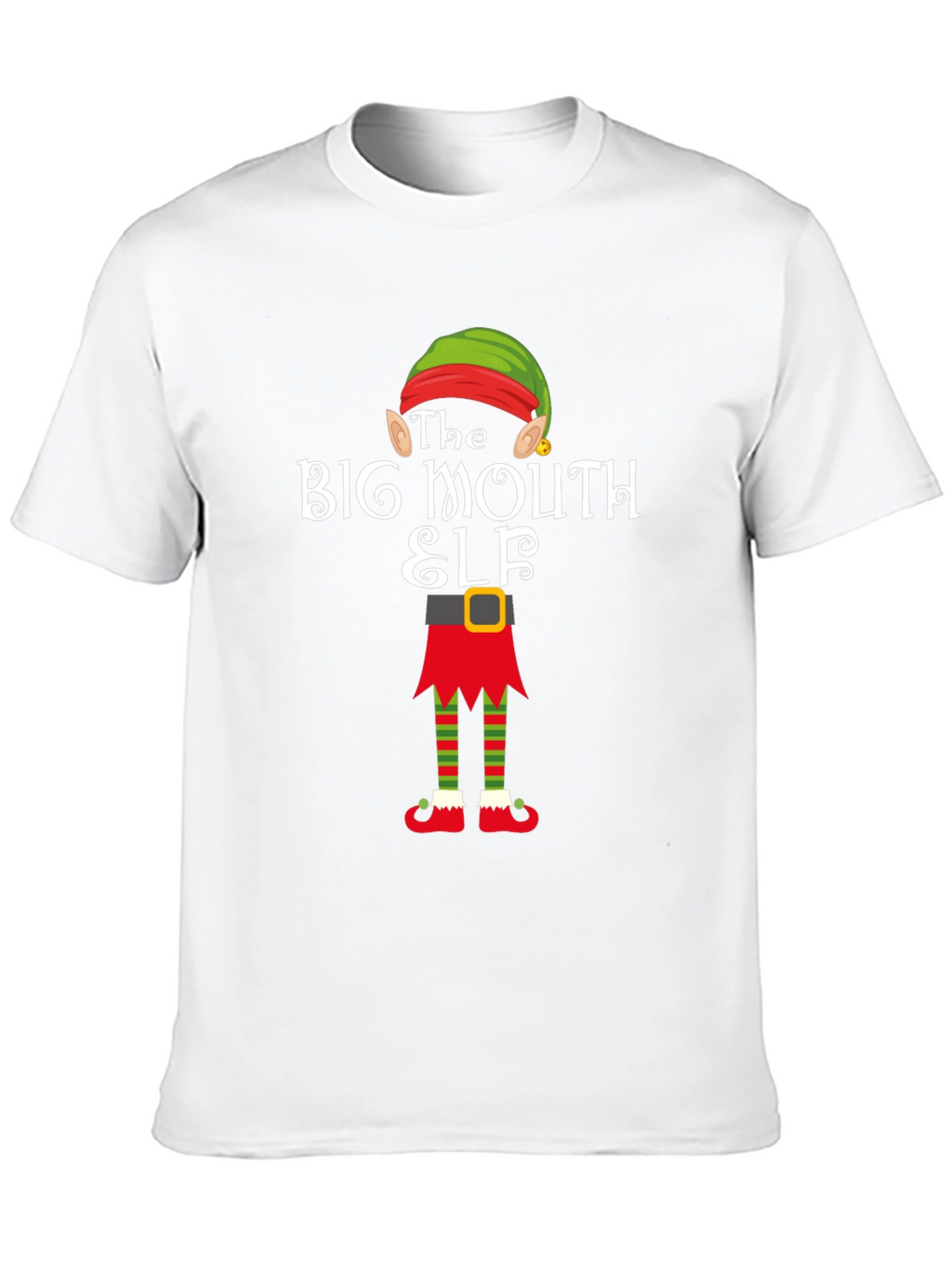 The Big Mouth Elf Christmas T-Shirt