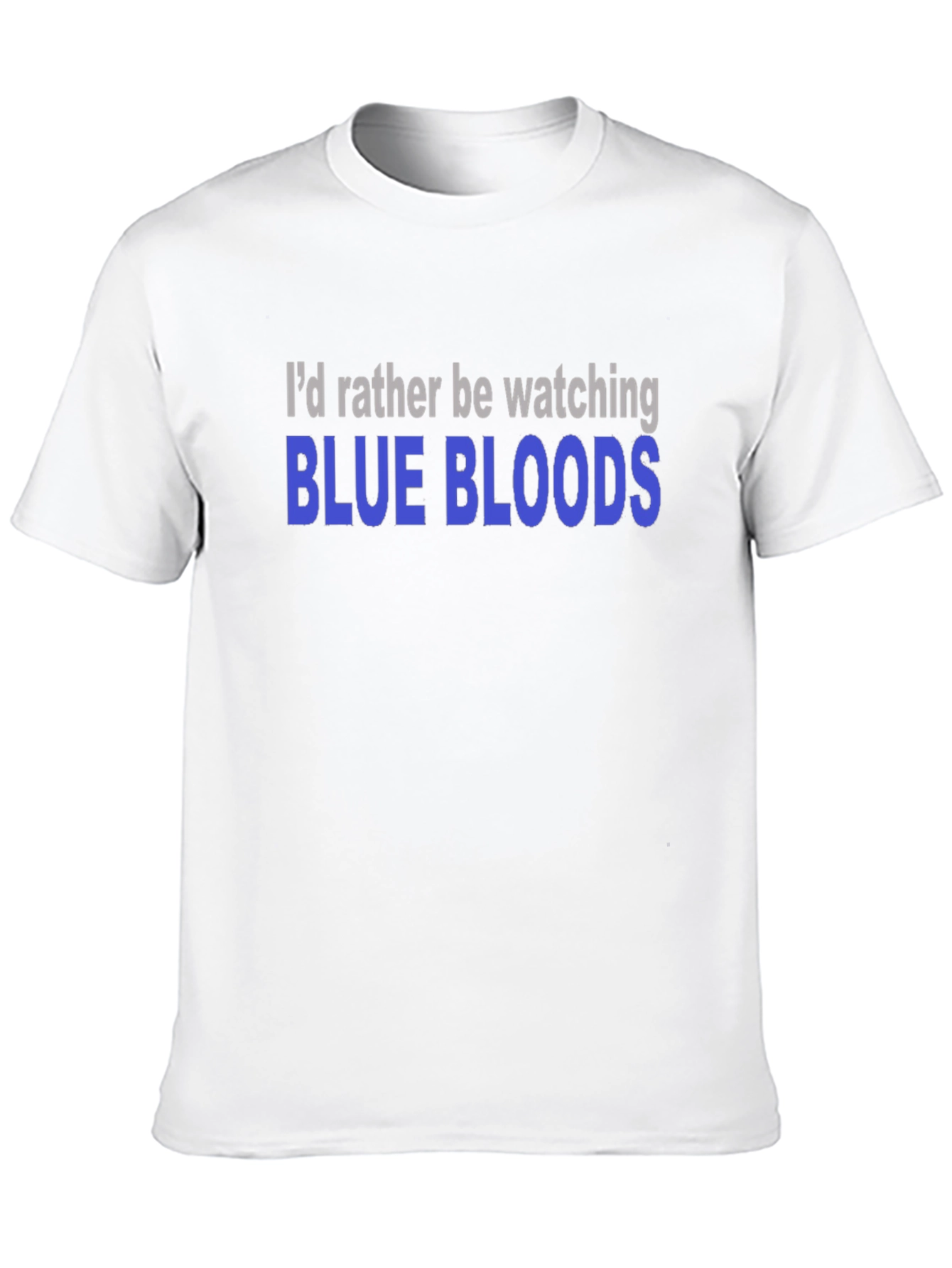 Blue Bloods Fan T-Shirt - Watching TV Show
