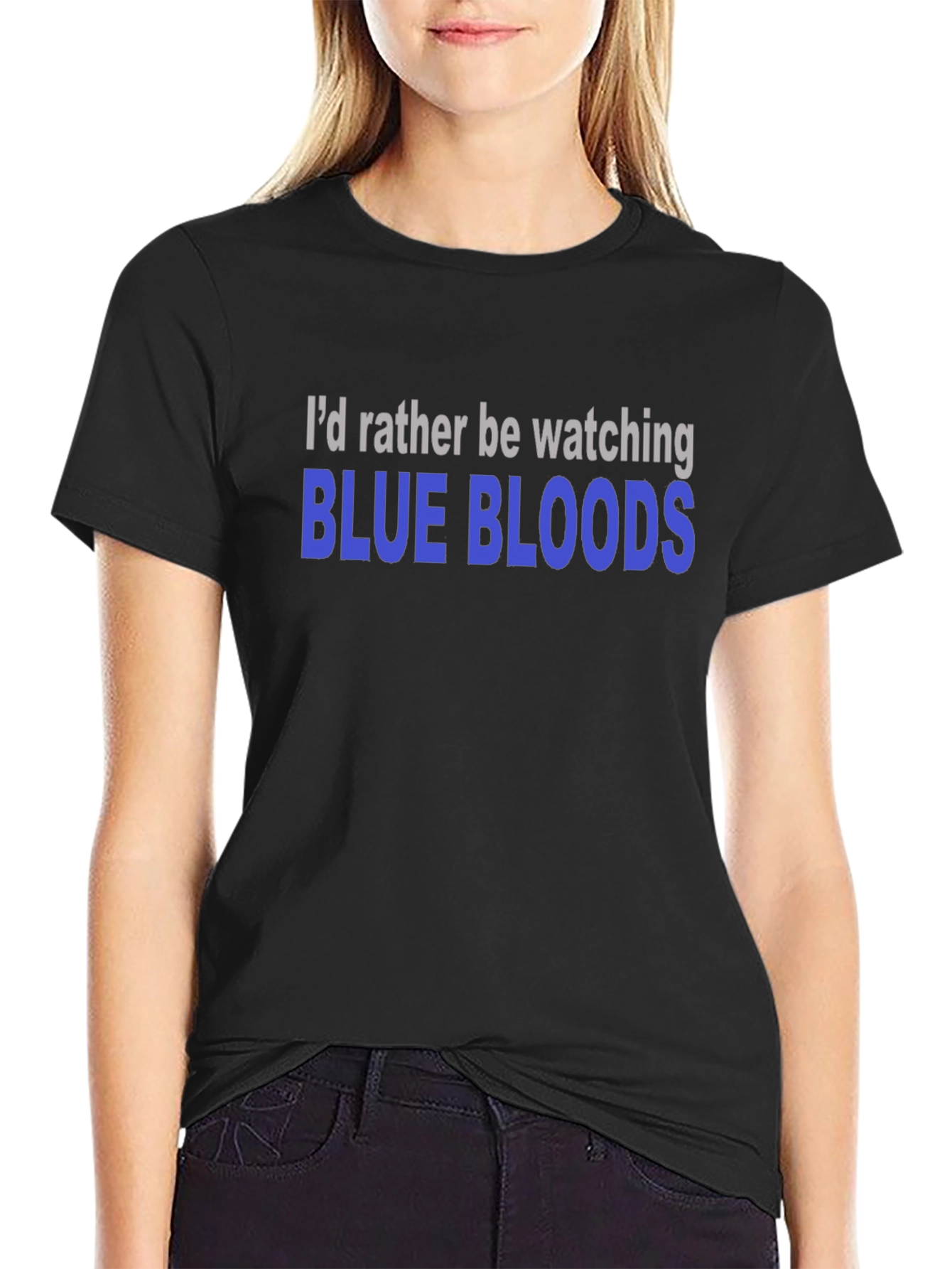 Blue Bloods Fan T-Shirt - Watching TV Show
