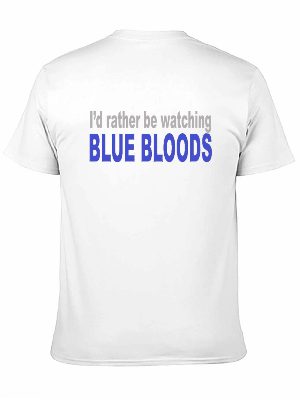 Blue Bloods Fan T-Shirt - Watching TV Show