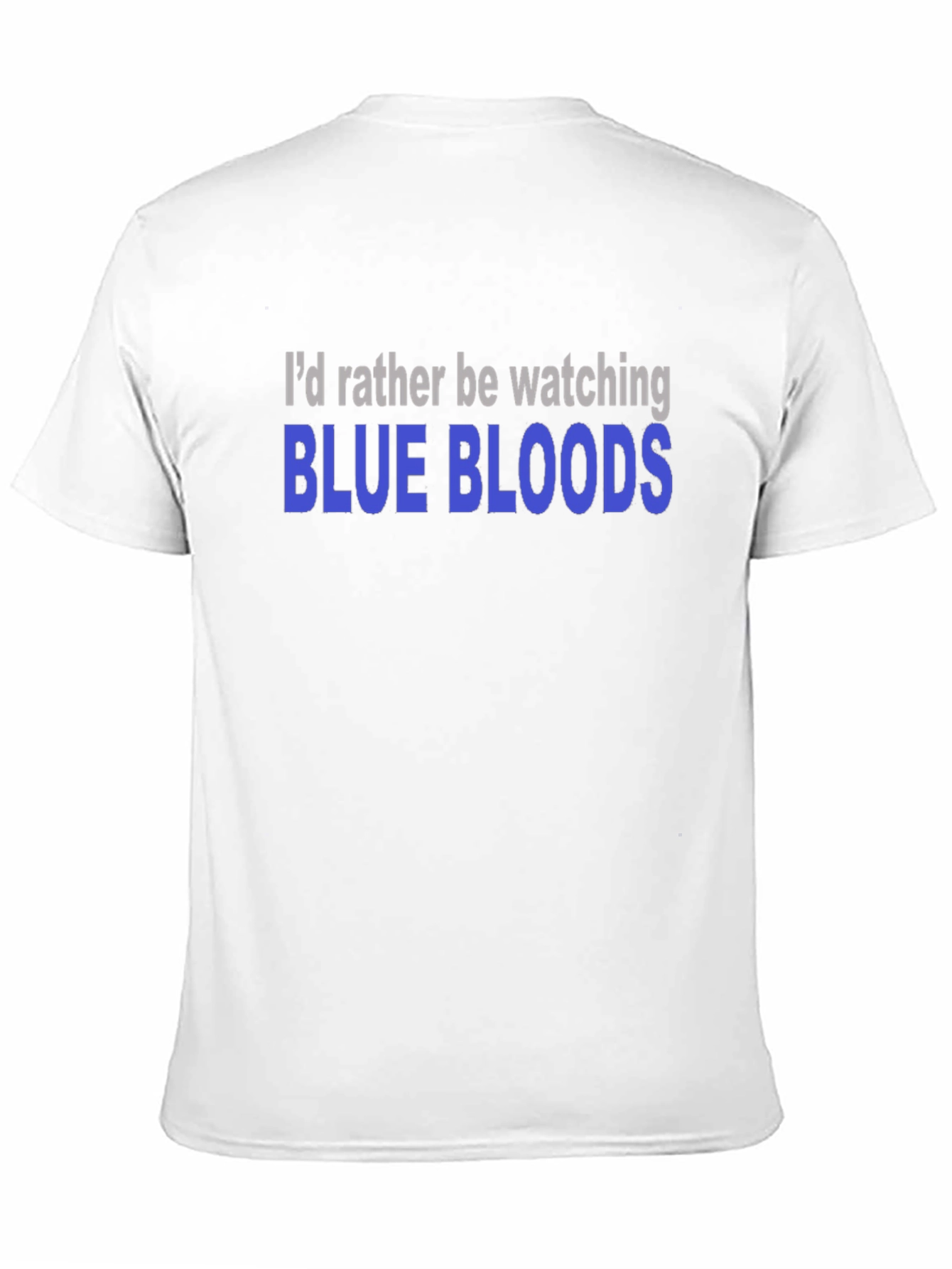 Blue Bloods Fan T-Shirt - Watching TV Show