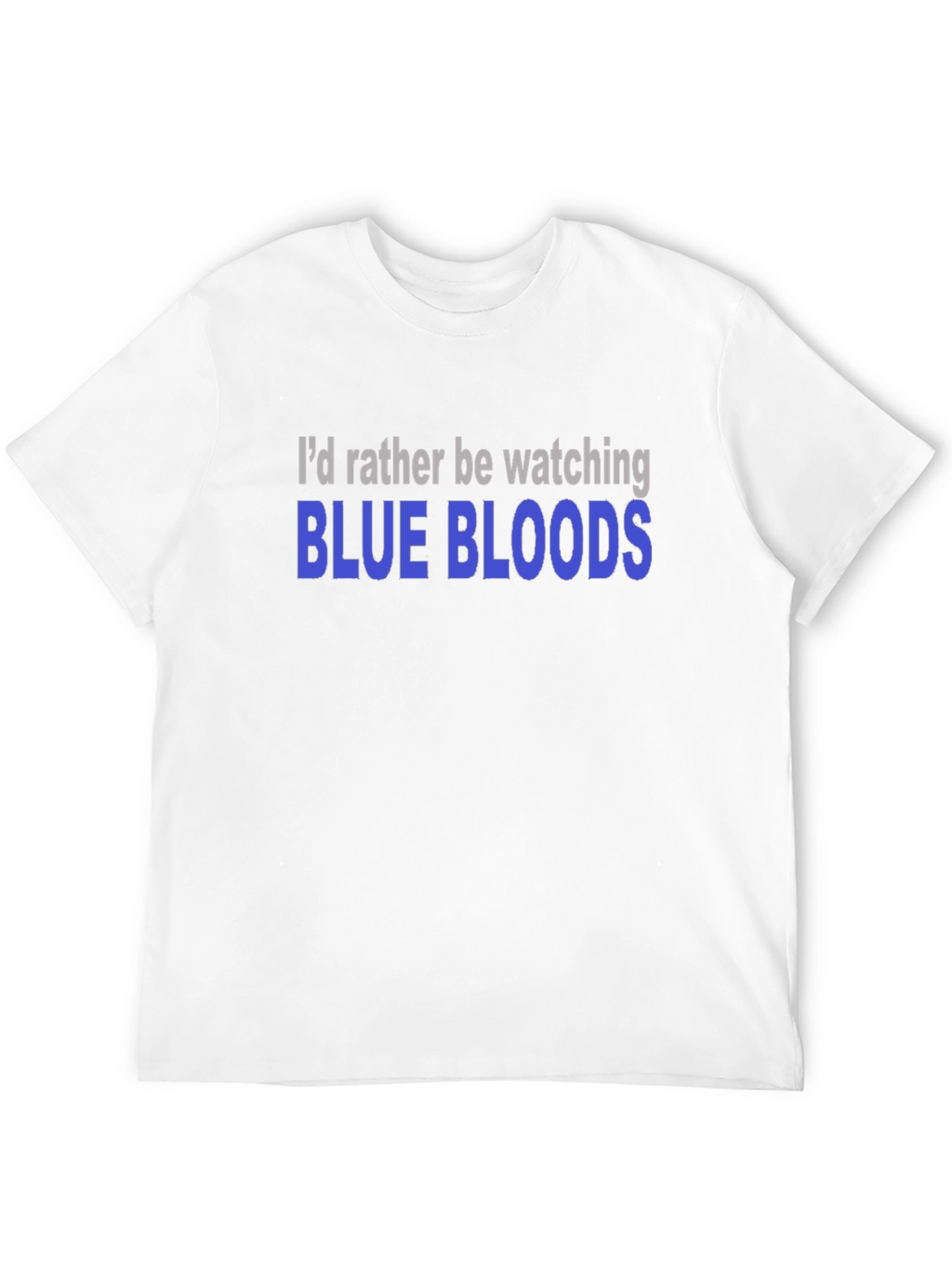 Blue Bloods Fan T-Shirt - Watching TV Show