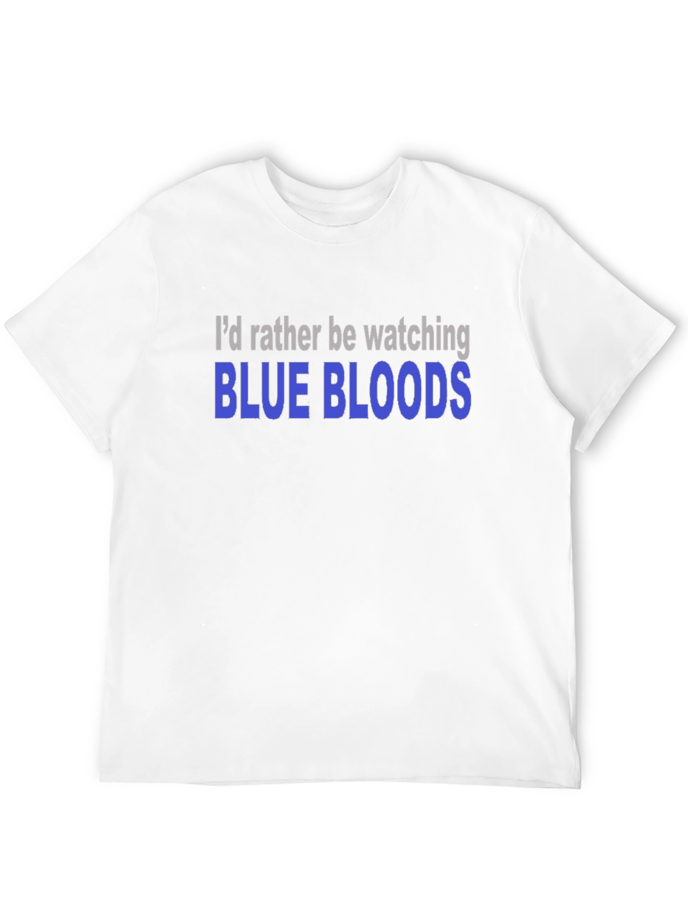 Blue Bloods Fan T-Shirt - Watching TV Show