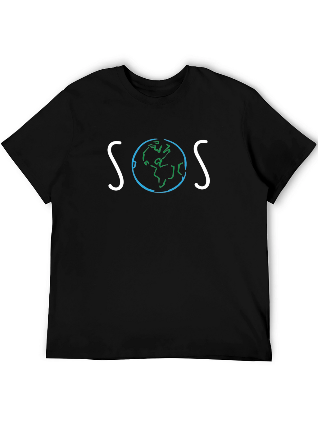 SOS Save Our Earth Graphic T-Shirt